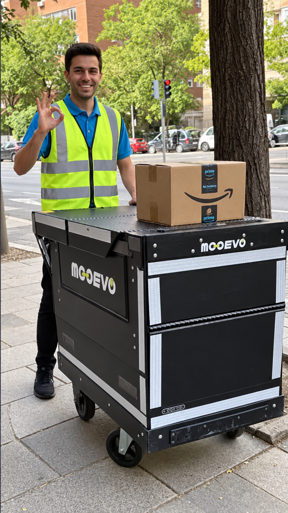 heavy duty professional delivery cart mooevo