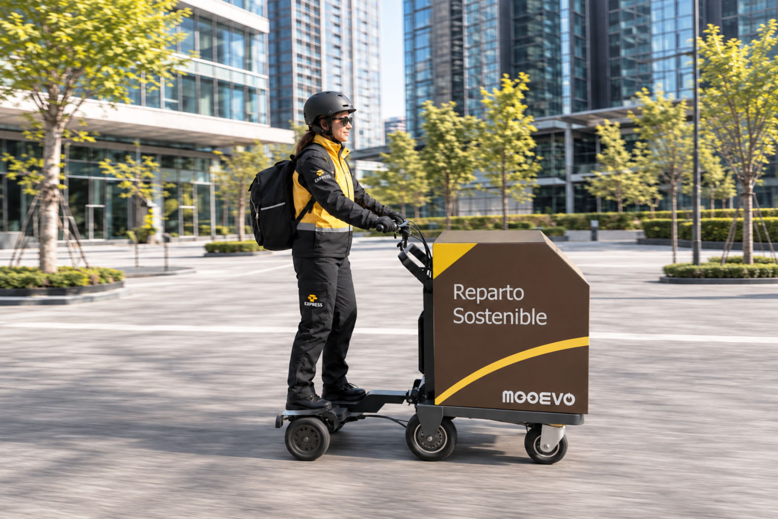 heavy duty professional electric delivery scooters mooevo