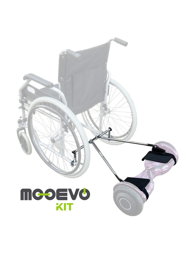 Mooevo Kit Hoverboard to Wheelchair Adapter
