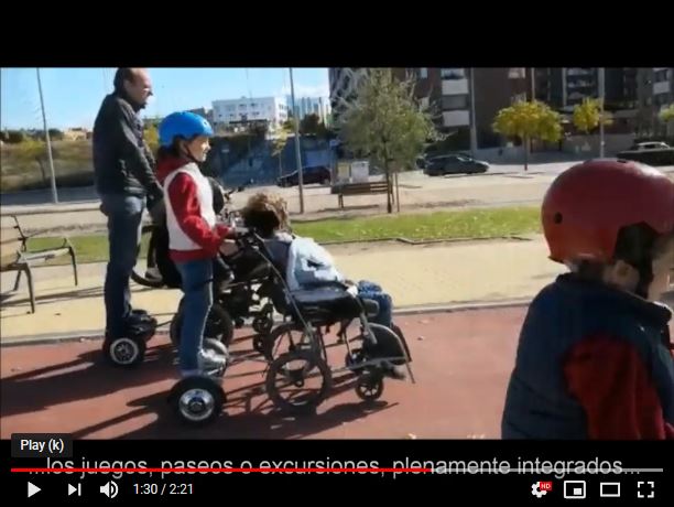 stimulate people with reduced mobility