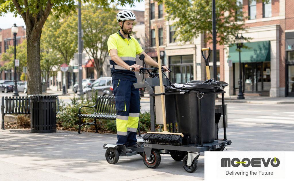 Sustainable Urban Maintenance: Electric Assist Public Works