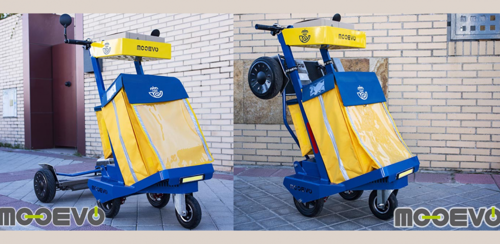 electric cart correos delivery