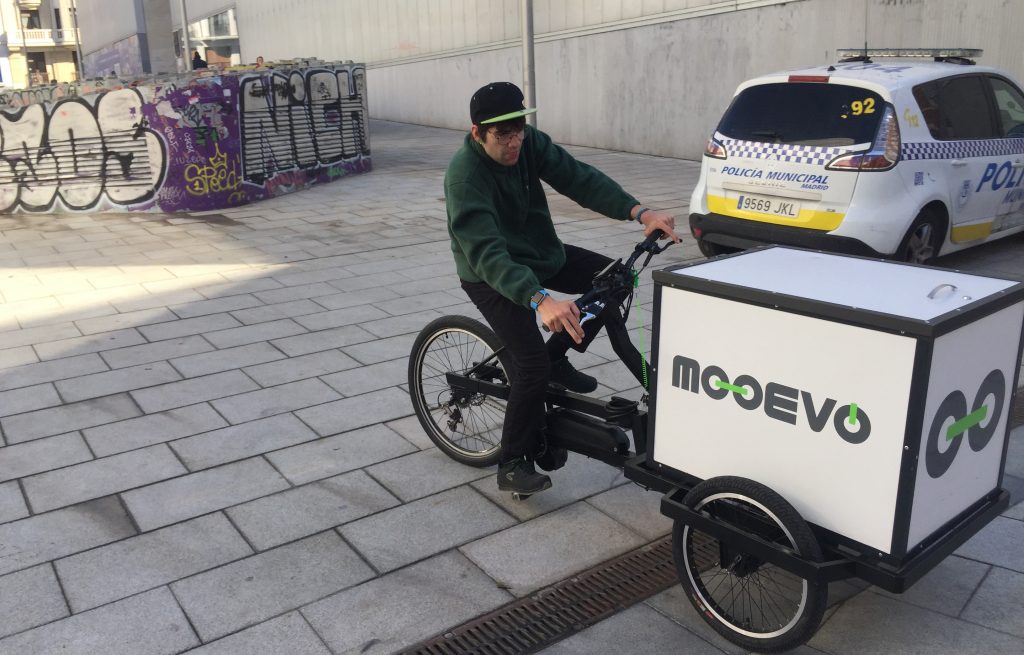 bike trike electrico reparto mensajeria