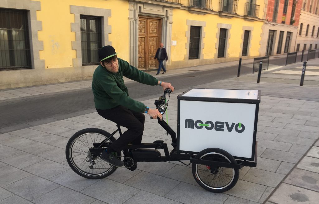 trike bike cargo bici electrica de carga repartidor