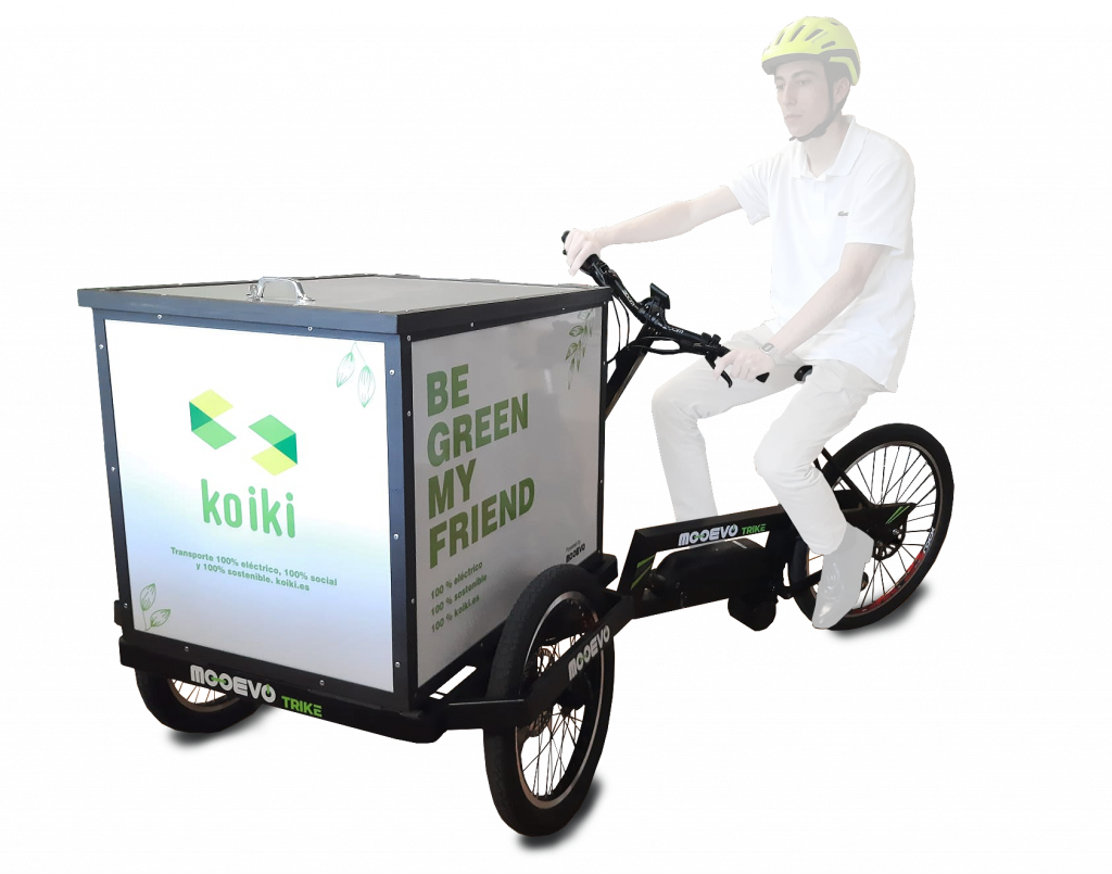 Cargo bike para reparto electrico