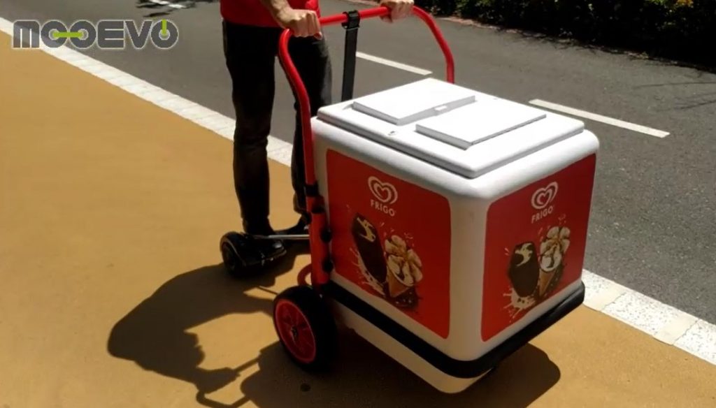 carrito de helados con motor electrico para venta ambulante paseo maritimo