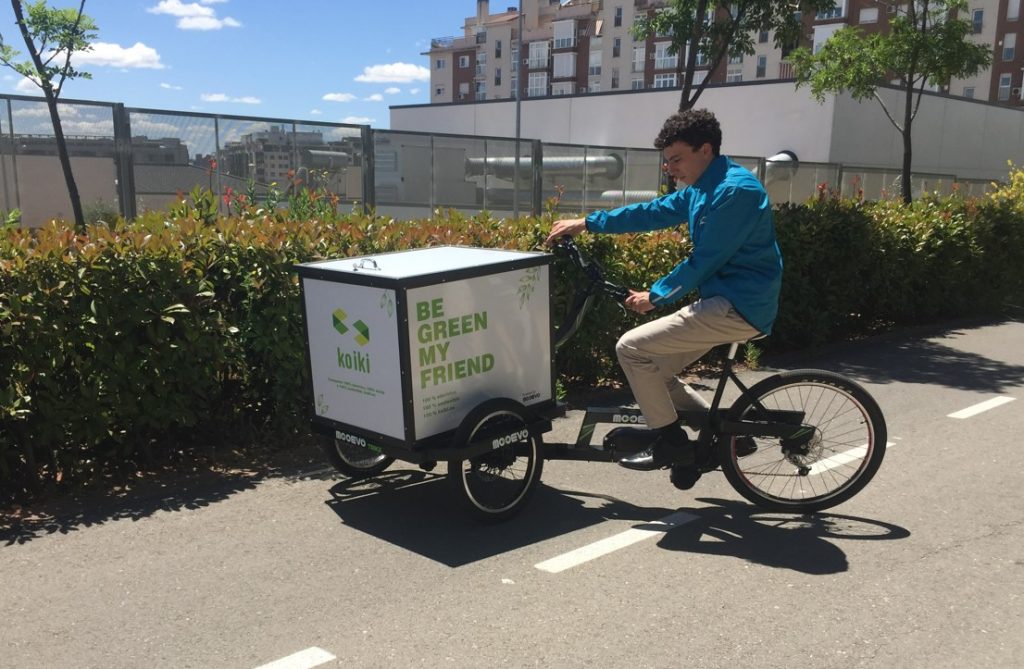 cargo bike koiki repartidores