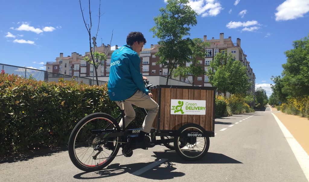 bicicletas electrica green delivery españa reparto sostenible