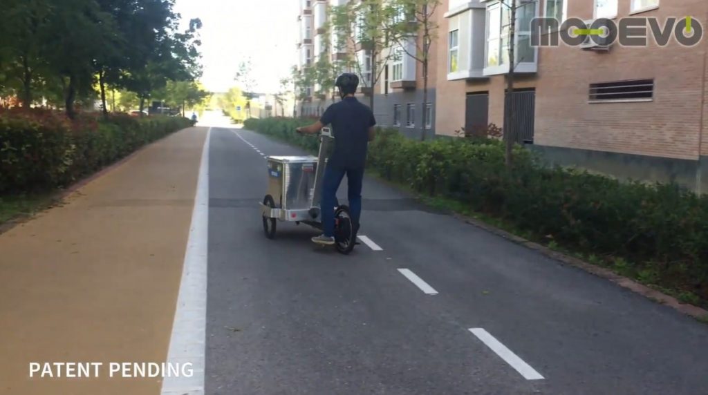 Triciclo electrico de carga para delivery y reparto urbano sostenible