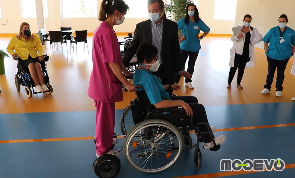 sillas de ruedas en hospitales