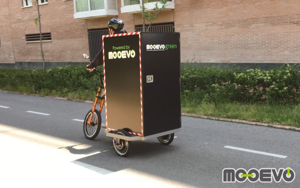 Triciclos motorizados de carga eléctricos para reparto