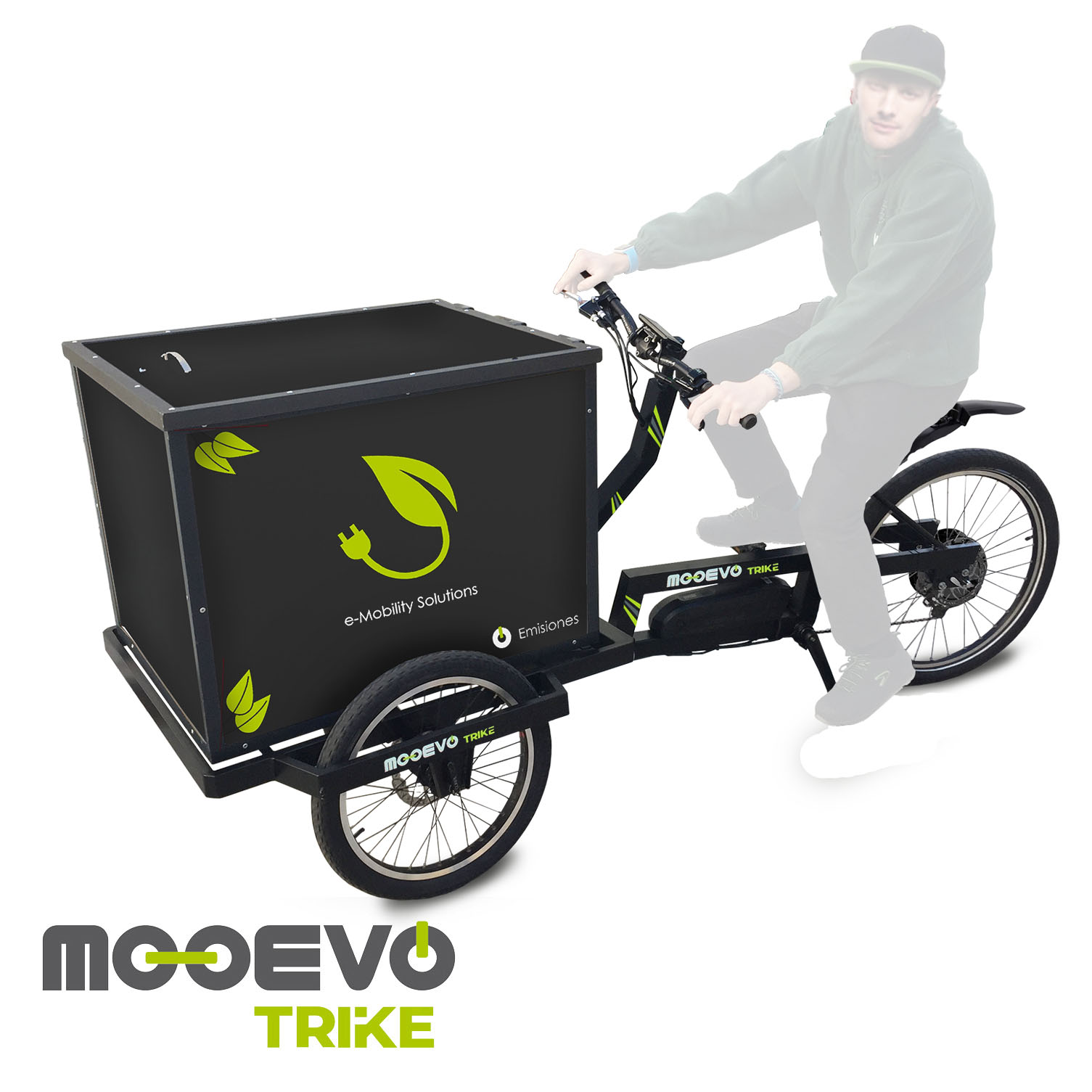Bicicletas eléctricas de carga para el reparto urbano