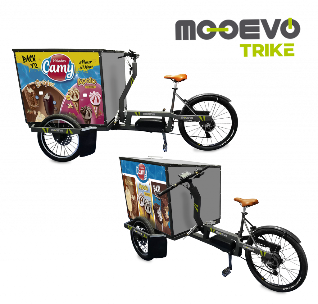 Cargo bikes eléctricas para venta ambulante de helados