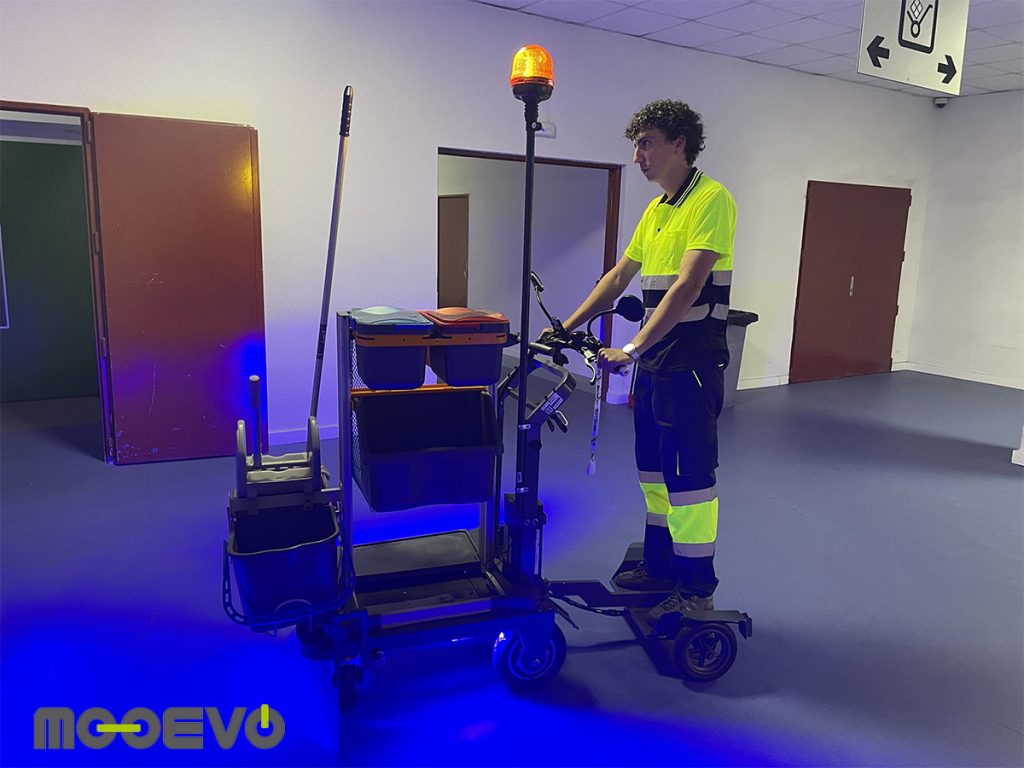 patinete electrico limpieza fabrica