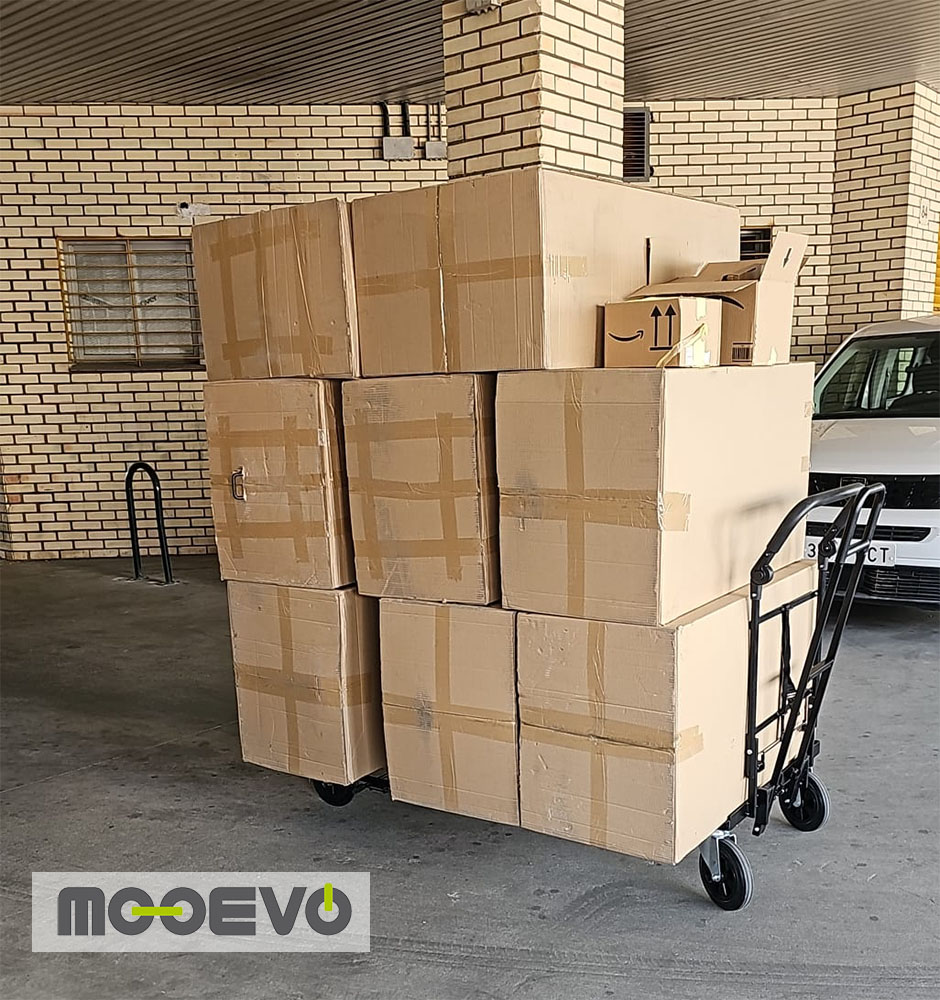 Como se llaman los carritos que sirven para transportar cajas
