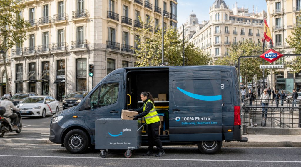 amazon madrid repartidores