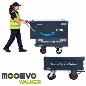 carrito de reparto para dsp amazon logo branded