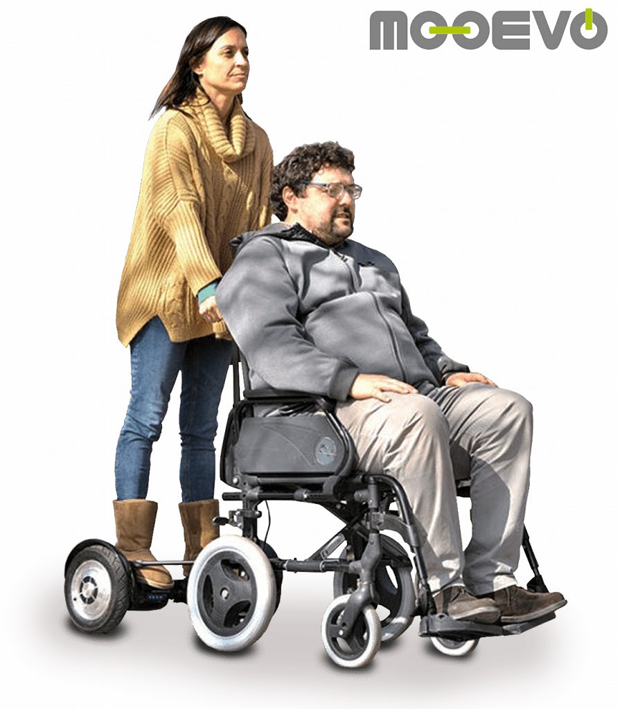 movilizar a las personas en silla de ruedas