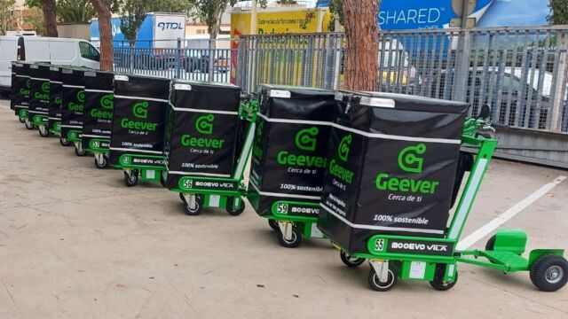 carritos electricos reparto sacyr green mooevo