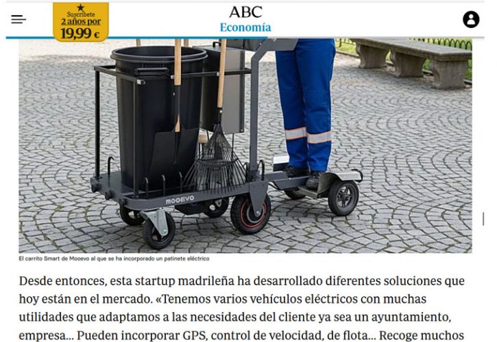 La nueva movilidad también coge velocidad más allá de las carreteras. ABC